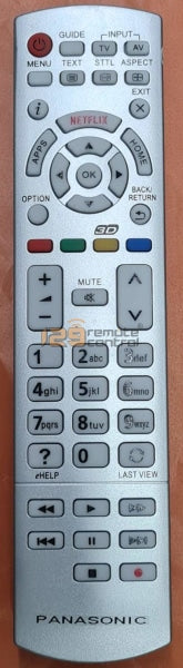 (Local Shop) New High Quality Panasonic Substitute Smart Tv Remote Control W Netflix Function