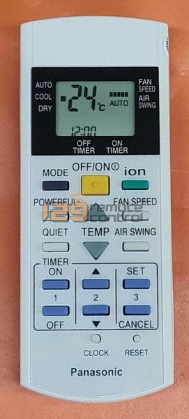 (Local Shop) New High Quality Substitute Panasonic Aircon Remote Control For A75C2600.