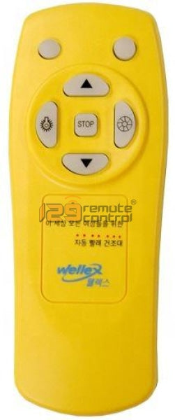 (Local Shop) New High Quality Substitute Wellex Laundry Remote Control Replacement