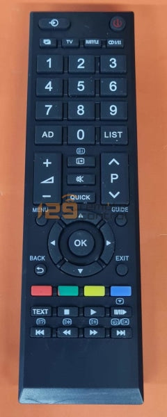 (Local Shop) 32EV700E New High Quality Substitute Remote Control Toshiba TV Remote Control 32EV700E.