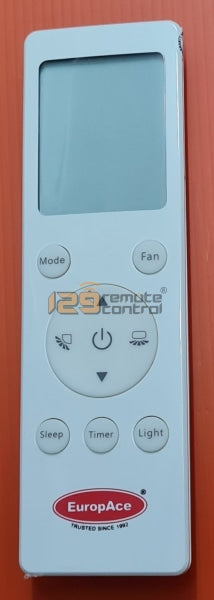 (Local Shop) Used Genuine Original For Europace AirCon Remote Control RB1A Only.