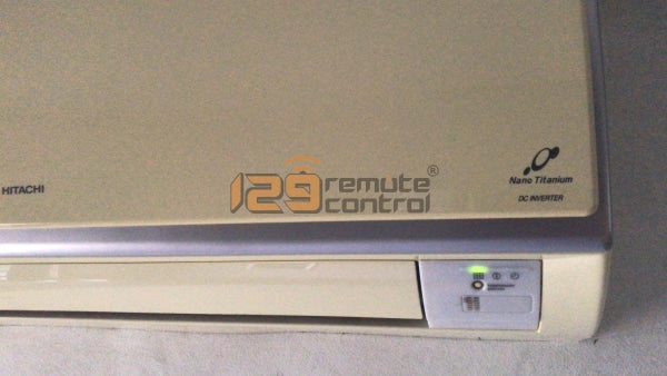 (Local Shop) Used Original Hitachi Nano Titanium AirCon Remote Control for RAK-25N6 (Working Condition)