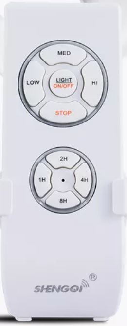 (Local SG Shop) ShengQi Original Universal AC Ceiling Fan Remote Control Receiver & 3 Speed Remote Control Set.