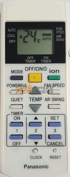 (Local SG Shop) New High Quality Panasonic AirCon Remote Control - New Substitute for A75C2600