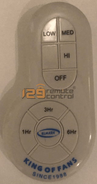(Local Retail Shop) New High Quality Substitute Elmark Ceiling Fan Remote Control