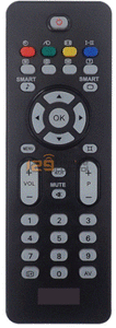 (Local Shop) Philips TV Remote Control - New Substitute (GE-PHI-V2)