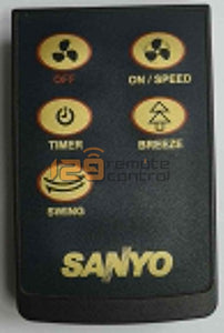 Sanyo Wall Fan Remote Control New Substitute Replacement