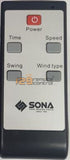 (Local Shop) Sona Fan Remote Control Substitute Remote For SSOR 6073 Only.