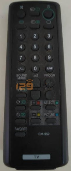 Sony Tv Remote Control Rm-952