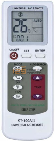 (Local SG Retail Shop) Universal AirCon Remote Control KT-100A II
