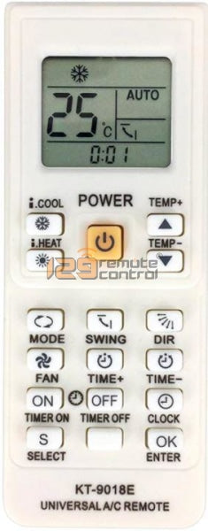 Universal Aircon Remote Control Kt-9018E