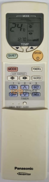 Used Original Panasonic Aircon Remote Control For A75C3036